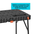thumbnail image 5 of BLACK+DECKER Foldable Workbench, (BDST11552), 5 of 13