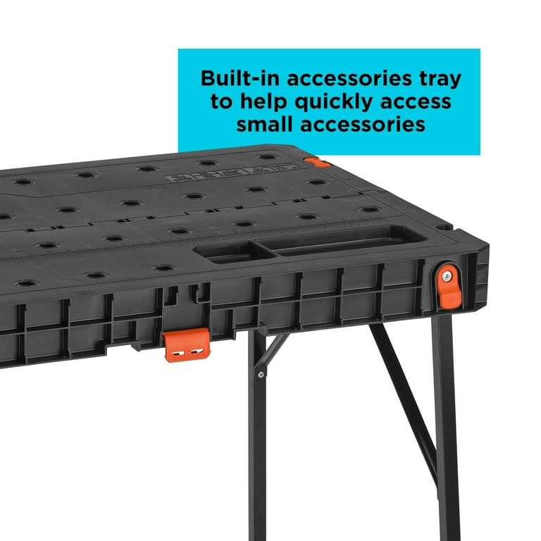 BLACK+DECKER Foldable Workbench, (BDST11552) - Walmart.com