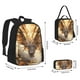 thumbnail image 2 of Disketp Golden Horned White Dragon Mochila Estampada de Gran Capacidad con Lonchera y Estuche, Set de 3 Piezas para Estudiantes, 2 of 7
