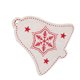 thumbnail image 3 of Colgante colgante de adorno de campana pequeña de estrella de corazón de 10 piezas GeweYeeli JR0959-14, 3 of 5