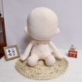 thumbnail image 3 of Various Sizes of Plain Cotton Dolls White Model Sea Stars Normal Posture Fat Body Long Legs Diy Handmade Exercises Toy Stuffed, 3 of 5