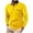 Yellow, variant on Chbgutlmr Work Shirts for Men Button Lapel Neck Slim Fitting Fall Casual Long Sleeve Office Shirts Tops