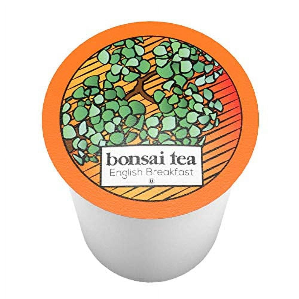 Bonsai Tea Co. Assorted Tea Variety Pack Earl Grey, English Breakfast, Green, & Chai Tea Pods, 40 Ct