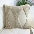 thumbnail image 7 of Room Decor Pillow Covers 10x10 Boho Throw Pillow Covers 17x17 Of Decorative Cushions Case Striped Pillows Cover Pillow Cases Pillowcase For Sofa Couch Bed White, 7 of 7