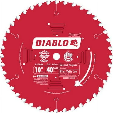 Diablo 10" 40T General Purpose Saw Blade