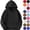 Black, variant on Boys And Girls Hooded Sweatshirt Pullover Casual Long Sleeve Hoodies Cute Oversized Fleece Pocket Sweatshirt Tops,11 Years,Army Green