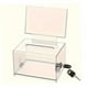 thumbnail image 1 of Urna transparente para votación, tarro transparente para almacenar donaciones, caja de cartón portátil con cerradura para múltiples escenarios, para, 1 of 8