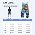 thumbnail image 4 of Fotbe Floral Truck Welcome Pantalones de Pijama para Hombre, Pantalones de Dormir, Pantalones de Casa con Cintura Ajustable y Bolsillos-Large, 4 of 6