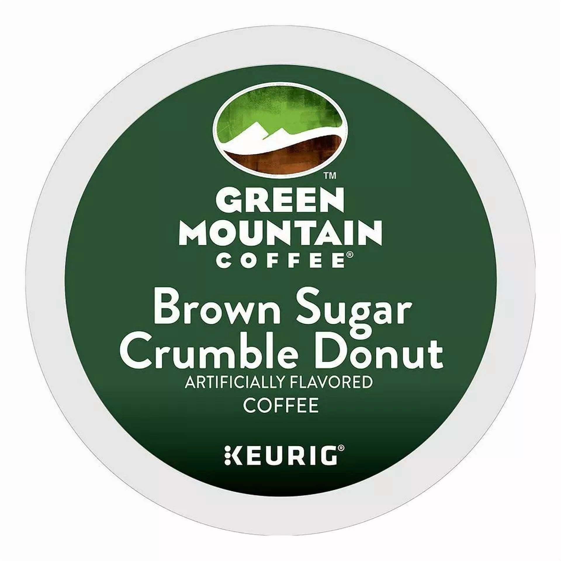 Green Mountain Brown Sugar Crumble Coffee 96 K cups pods