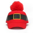 thumbnail image 3 of Felirenzacia Christmas Personalized Belt Style Baseball Cap Hat, 3 of 5