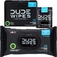 thumbnail image 1 of Toallitas húmedas desechables DUDE Wipes (dispensador de 48, 1 of 9