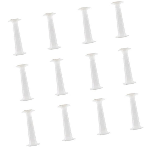 Escultura de alabastro Yuyangstore 12 piezas Pilar Hexagonal Griega Clásica 6 inch