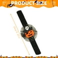 thumbnail image 4 of MOQIN Stuffed Animal Plush Slap Bracelets Halloween Party Favors Kids, Snap Bracelets Bulk Wristband, Birthday Exchange Gift Pinata Filler Goodie Bag Stuffer Halloween Party Supplies Decor, 4 of 7