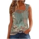 thumbnail image 2 of Puntoco Camisetas sin mangas ajustadas para mujer Camiseta sin mangas de color liso para mujer Camiseta sin mangas holgada, 2 of 4