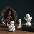 thumbnail image 3 of Statue Model Statue Model Multi-use Handmade Resin Garden Excellent Workmanship Angel Statue Display for Yard, 3 of 6