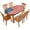 Tablecloth Color 4, variant on Patriotic Fitted Tablecloth Oval, 48" X 68" 4th of July Elastic Edge Table Cover, Windproof and Wrinkle-Proof Table Cloths Indoor Restaurant Outdoor Terrace Dining Table Decoration Table Cover