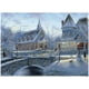 thumbnail image 1 of 1000 Piece Landscape Puzzle - Cardboard Puzzles - Relax Puzzles Games - Romantic City Puzzle (70x50cm / 27.5x19.7in) for Children and Adults Gifts, 1 of 5