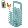 thumbnail image 1 of Cesta de Verduras de Pollo, Alimentador de Pollo para Alimentador Colgante, Comedero de Cesta de Vegetales para Buscar Pollas de Juguete para Gallinas para Gallinas, 1 of 7
