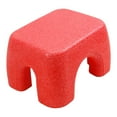 thumbnail image 2 of Elodie Foot Rest Stool Footrest Stackable Ottoman Stable Stylish Seat Chair Change Shoe Red, 2 of 8