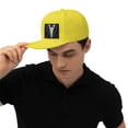 thumbnail image 7 of Tuxedo Flat Bill Hats for Men Snapback Skull Skateboard Hats Baseball Cap, 7 of 7