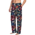 thumbnail image 6 of Logiee Adventure Camping Badge Print Pajama Pants for Men,Men’s Pajama Bottoms,Mens PJ Pants with Pockets & Button Fly-3X-Large, 6 of 6