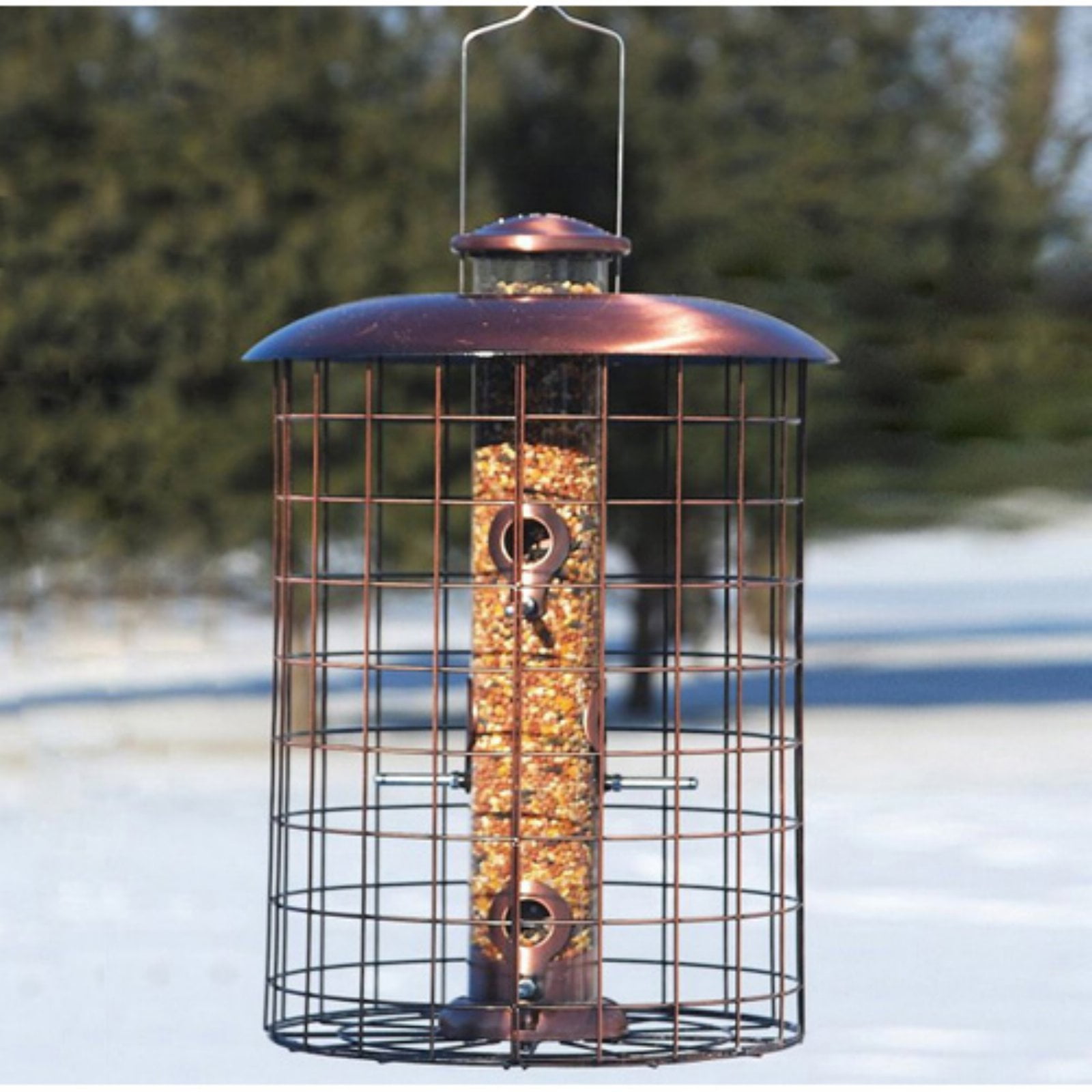 Wood Link Coppertop Cages Seed Feeder Walmart Com