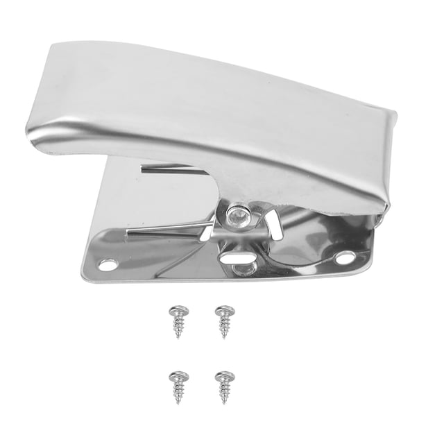 VIFERR Clip de Cola de Abrazadera de Filete de Pescado de Acero Inoxidable Duradero con Tornillos de Montaje para Tablero de Limpieza