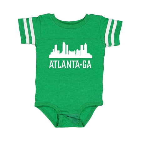 

Inktastic Atlanta Georgia Skyline Silhouette Travel Gift Baby Boy or Baby Girl Bodysuit