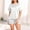 Suit-569Gray, variant on Gamivast Satin Pajama Sets for Women Short Sleeve Top & Shorts Pjs Sets Silky Sleepwear Pocket Nightwear Summer Casual Loungewear 2 Piece Outfits