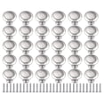 thumbnail image 1 of Miangastore Small Knobs For Cabinets Stainless Steel 30Pcs 0.9X0.9X0.8In, 1 of 8