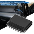 thumbnail image 2 of 1 Pc Clip de pestaña de salida de ventilación de aire para Kia Sorento 2011-2015 del lado derecho del consola central frontal de aire acondicionado negro, 2 of 6