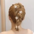 thumbnail image 3 of 12 piezas de pinzas para el pinzas de metal para el cabello, accesorios decorativos para el cabello para mujeres, niñas, fiestas de cumpleaños, bodas LingWen 9024719151977, 3 of 5