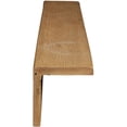 thumbnail image 3 of Ekena Millwork 6"W x 4"H x 18'L 2-Sided (L-beam) Rough Sawn Endurathane Faux Wood Ceiling Beam, Natural Pine, 3 of 17