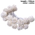 thumbnail image 2 of 10 Lights, Natural Rattan String Lights, Battery Powered for Patio, Wedding, Garden and Party, 2 of 5