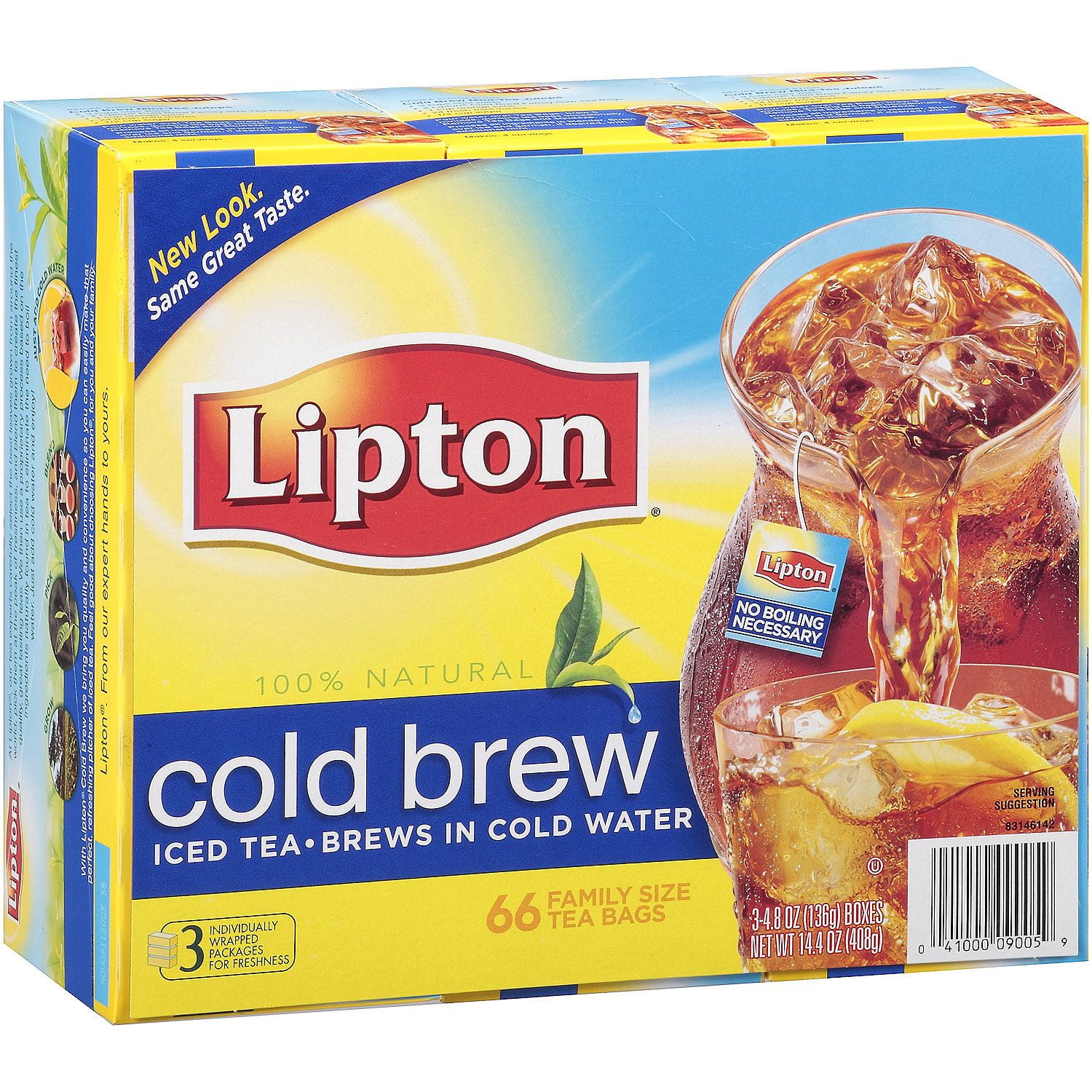 Lipton Lipton Cold Brew Iced Tea (66 ct.) (tea best for winter