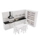 thumbnail image 1 of Juguete para jugar a las casitas, casa de muñecas en miniatura, cocina/comedor, muebles, Kit de decoración, 1/12, 1 of 8