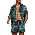 thumbnail image 1 of Txlixc Traje de playa de verano de 2 piezas para hombres Txlixc moda, 1 of 8