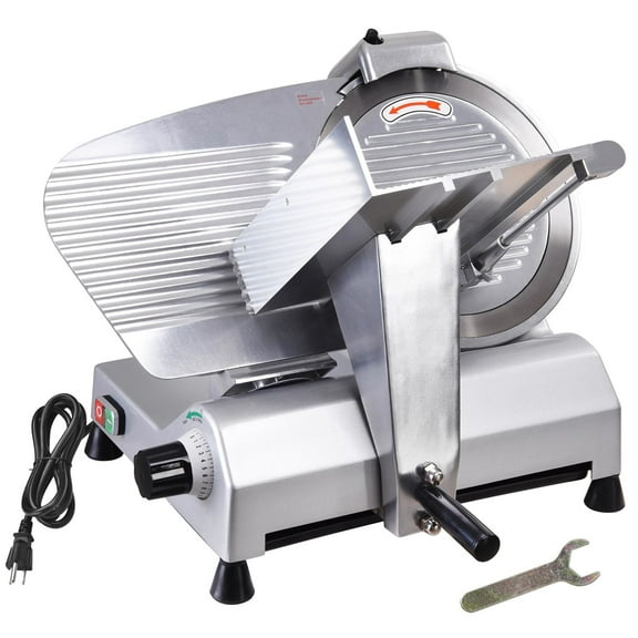 Wechef 12" Commercial Meat Slicer Stainless Steel Blade Deli Food Cheese Electric Slicer Veggies Cutter Restaurant