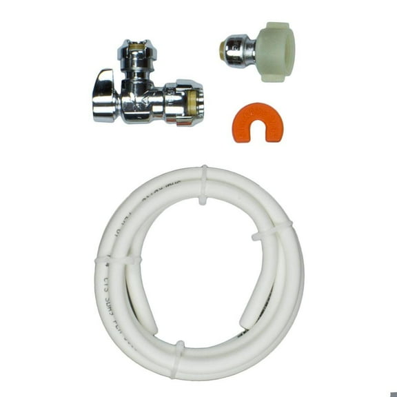 SharkBite 25088 Toilet Installation Kit with Angle Stop, Each