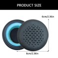 thumbnail image 5 of JZROCKER Earphone Sponge Covers Ear Pad Headphone Cushion Earmuffs for WH3024 Replacement Spare Earpads Comfortable Wear, 5 of 11