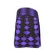 thumbnail image 3 of Disketp purple argyle Estuche de Lápices de Doble Capa con Tapa Abatible y Cremallera, Organizador Escolar para Adolescentes y Adultos, 3 of 7