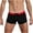 Black, variant on Mens Casual Drawstring Shorts Quick Dry Swim Trunks - Summer Beach Retro Square Leg Board Shorts Hot Body Sexy Swimsuit Outdoor Sport Brief