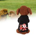thumbnail image 1 of Sudadera con capucha navideña Yinane Disfraz de mascotas para perros pequeños M M, 1 of 8