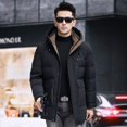 thumbnail image 2 of Abrigos de invierno de diseñador para hombre, nuevos, con relleno de plumón de pato, chaqueta de invierno con calefacción para hombre, saco informal para hombre, abrigo frío para hombre, 2 of 5