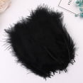 thumbnail image 4 of Bearachild 50 Uds. De plumas de marabú de pavo, vestido de boda esponjoso, decoración de joyería DIY, accesorios decorativos, plumas Artesanía negro Bearachild HA002055-04, 4 of 6