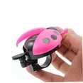 thumbnail image 3 of EXHUMKY Easy Mount Rosy Ladybug Bike Bell Hard Plastic and Aluminum for Bikes, 3 of 7