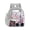 Gray, clear, variant on Youersen Clear Backpack, Stadium Bag, Small Transparent Backpack Water-Resistant for Any Event Sport, Gray