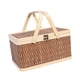 thumbnail image 5 of Cesta tejida Cesta de almacenamiento de alimentos Cesta de envoltura de regalo Versátil Cesta de picnic Cesta de flores para comida Pan Pastel marrón un, 5 of 9