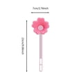 thumbnail image 2 of Flower Shaped Bottle Cleaning Brush with Durable PP for Cup and Bottle Cleaning Versatile Home Cleaning Tool for Kitchen and Bathroom Easter Pattern Flower Design 2PCS, 2 of 6