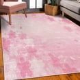thumbnail image 3 of Nature Decorative Rug, Cherry Blossoms Pattern in Shabby Form Style Flourish Themed Art Print, Quality Carpet for Bedroom Dorm and Living Room, 6 Sizes, Pale Pink, by Ambesonne, 3 of 4